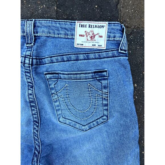 True Religion mid rise skinny jeans size 31x29 - Picture 4 of 5